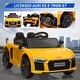preview thumbnail 13 of 41, 12V Kids Ride On Toy Car, Licensed by Audi Toy Car with Remote Control