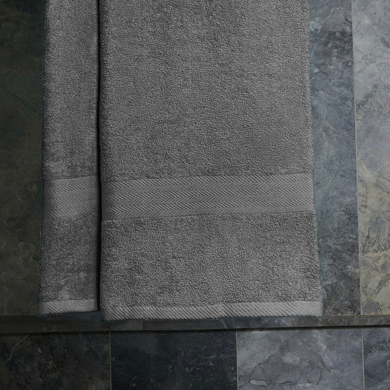 Deluxe 2-Piece 100 Cotton Bath Sheet