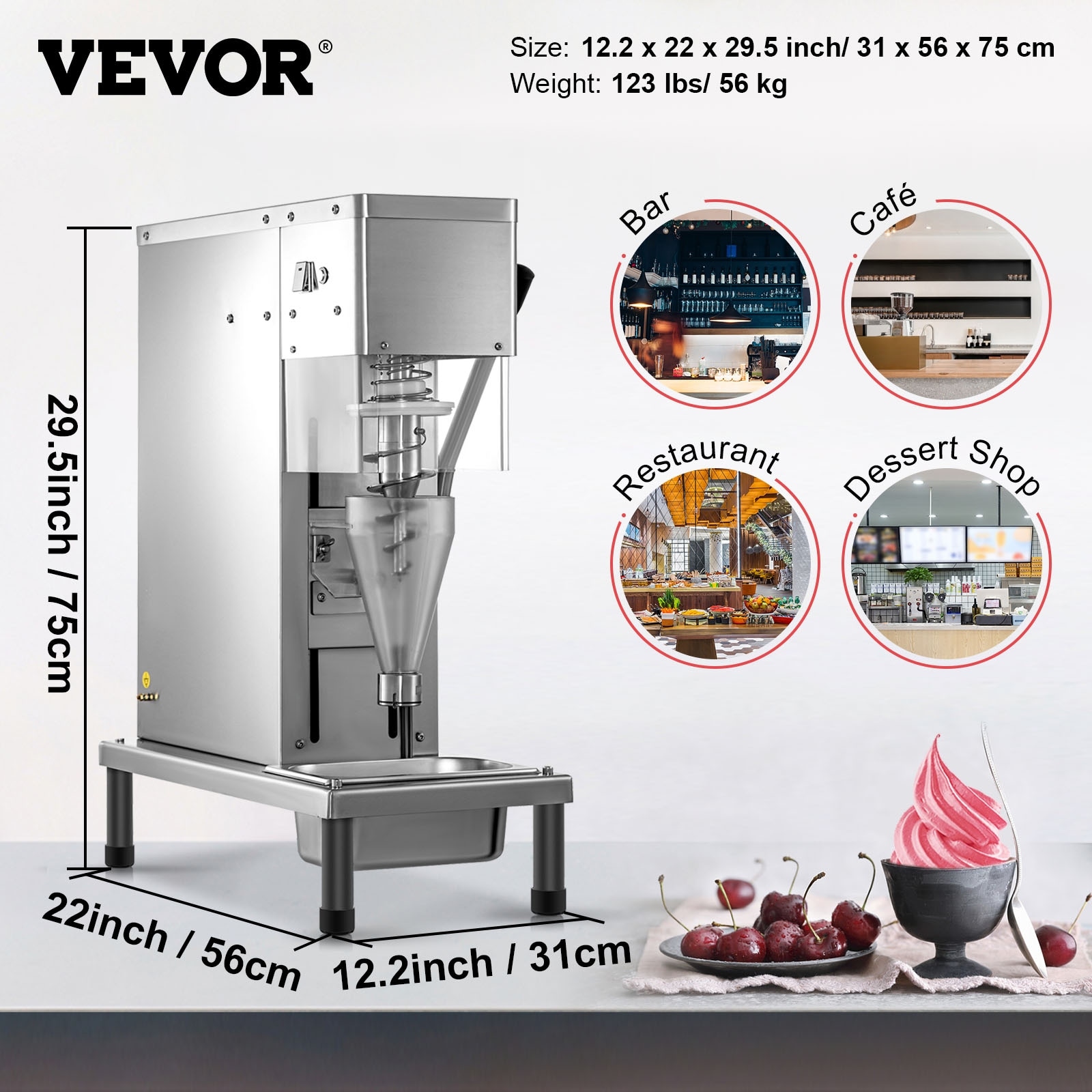 frozen yogurt blending machine