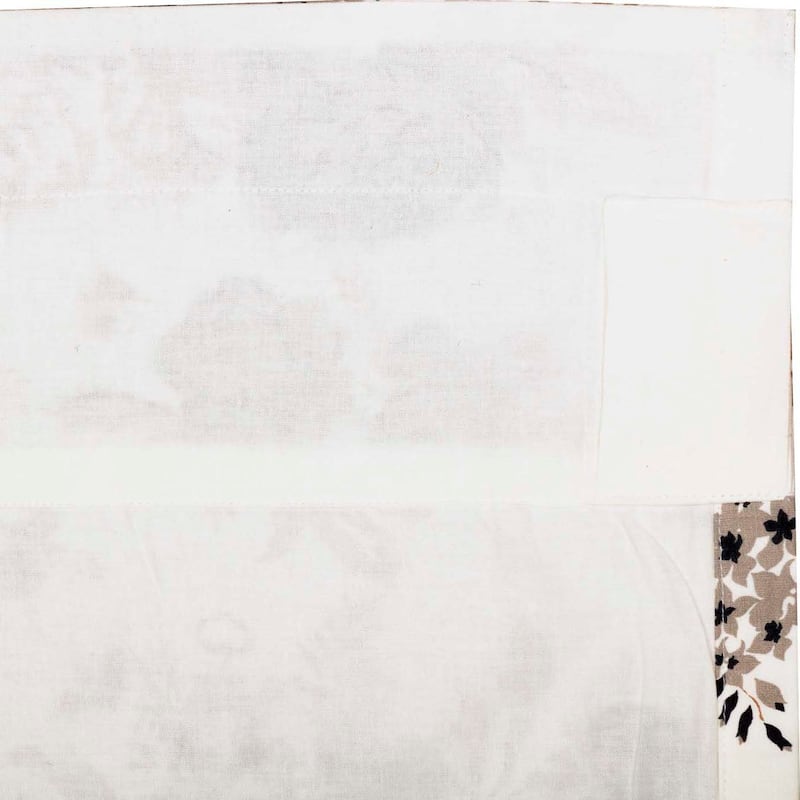 Annie Portabella Floral Ruffled Valance 16x72