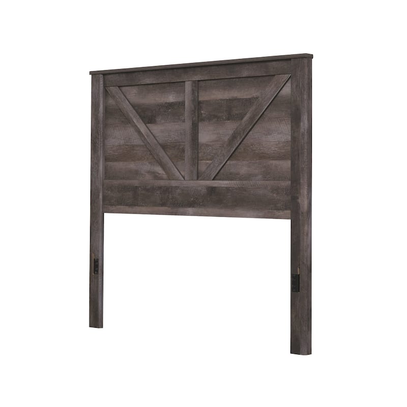 Wynnlow Cross-Buck Panel Bed.