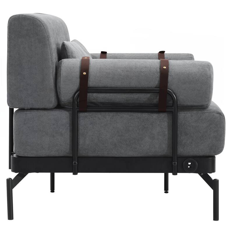 59inch Modern Loveseat Sofa