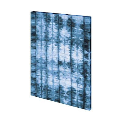 Kanari II Indigo (28 x 42) Canvas Art Print