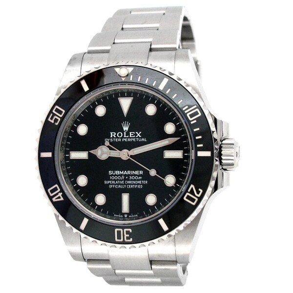 NEW Stainless Steel 41mm Rolex Submariner No Date - Overstock - 34294981