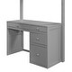 preview thumbnail 11 of 20, Modern Twin Size Loft Bed With Ladder,Shelves and Desk,Sturdy Construction for Bedroom
