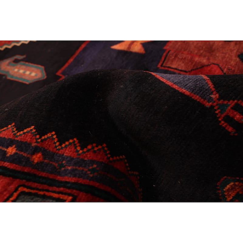 ECARPETGALLERY Hand-knotted Konya Anatolian Black Wool Rug - 4'11 x 13'0