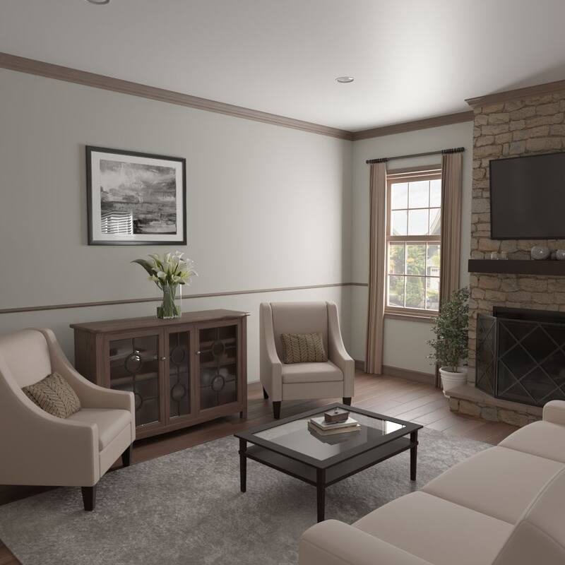 WM1215: 9/16-in x 1-1/4-in x 96-in Americraft Solid Hardwood Stain Grade Joint Moulding