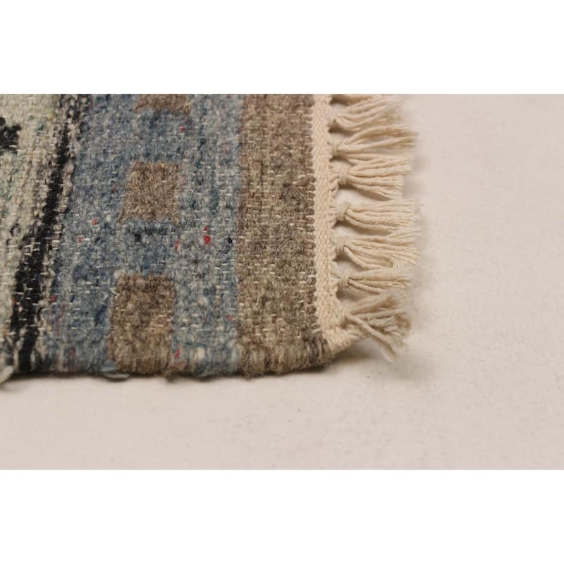 Ankara FW Brown, Grey Kilim 5'1" x 7'10" - 5'1 x 7'10
