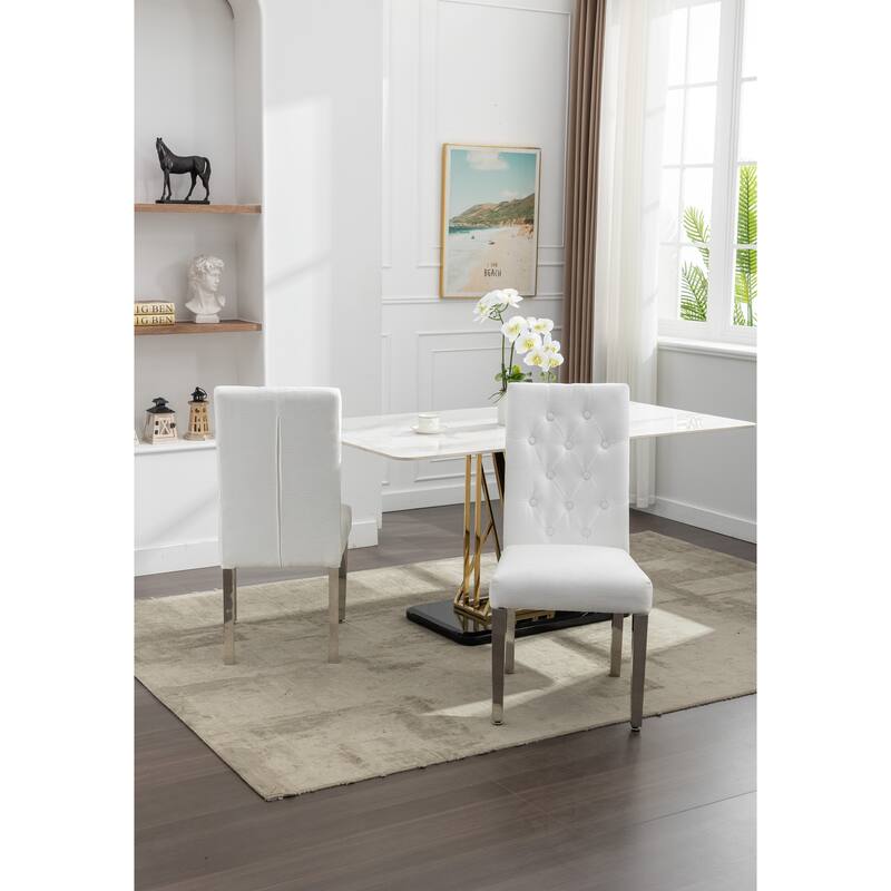 Upholstered Side Chair Dining Chairs (Set of 2)
