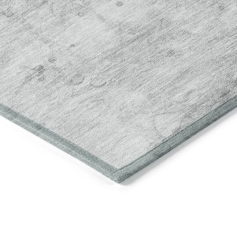 Machine Washable Indoor/ Outdoor Chantille Abstract Modern Rug
