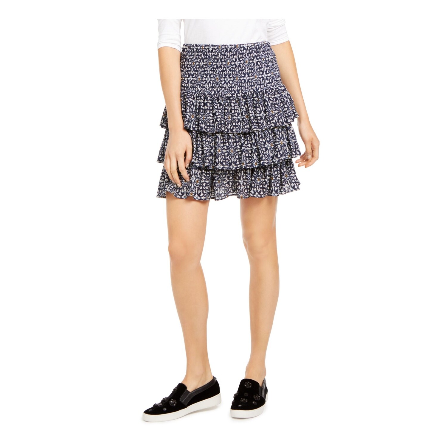 Michael kors ruffle skirt clearance