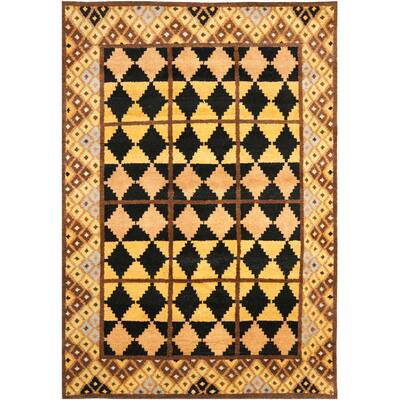 SAFAVIEH Hand-knotted Gabbeh Sasha Traditional Wool Rug
