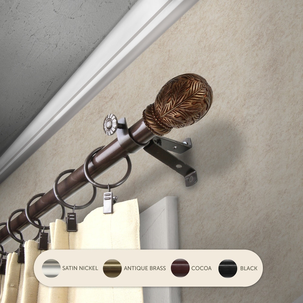 InStyleDesign Laurel Adjustable Curtain Rod