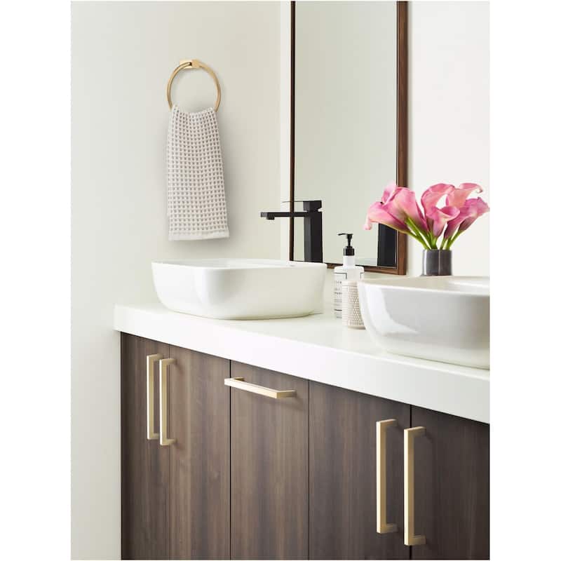 Amerock Monument 6-1/2" Wall Mounted Towel Ring