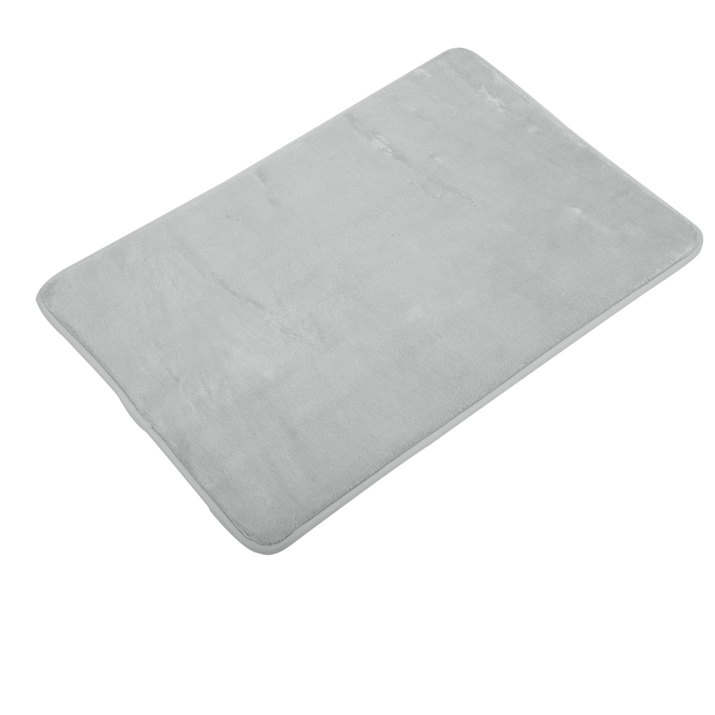 Solid Color Pattern Bathroom Rugs, Polyester Bath Mat, Machine Washable 80x50cm