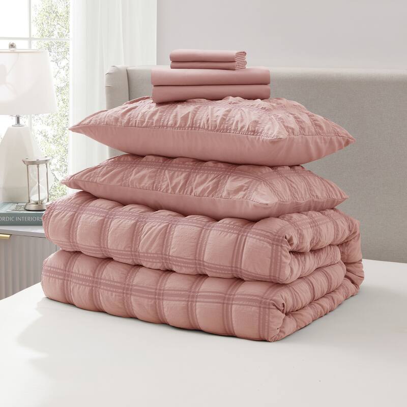 Empyrean Modern Comforter Seer Sucker