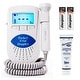 preview thumbnail 1 of 3, SpringBud FD-300B Fetal Doppler with 60g Ultrasound Gel FDA Cleared - Blue Blue