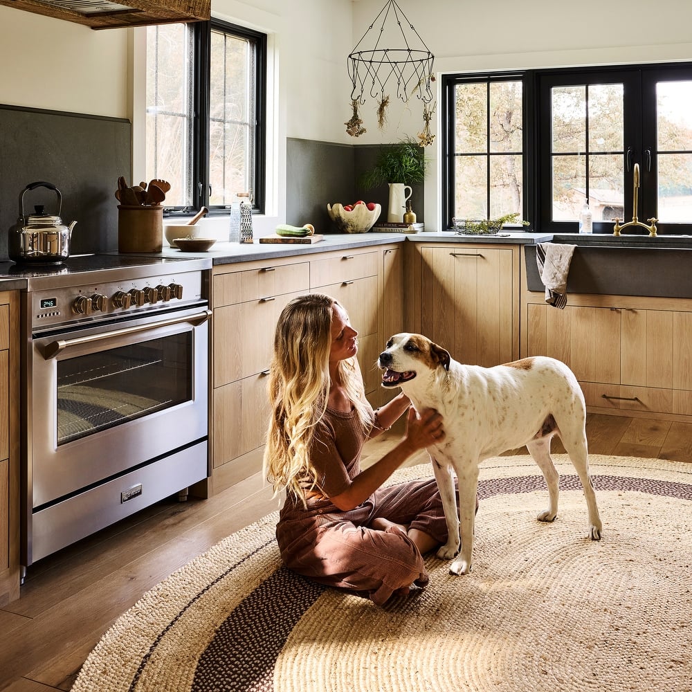 Cottage Oval Jute Area Rug