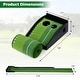 preview thumbnail 3 of 8, Gymax Putting Green Indoor w/Auto Ball Return 3 Putting Practice Balls