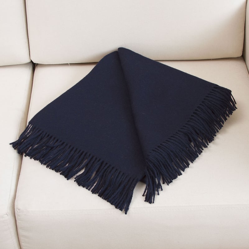 Novica Handmade Blissful Dream In Midnight Throw