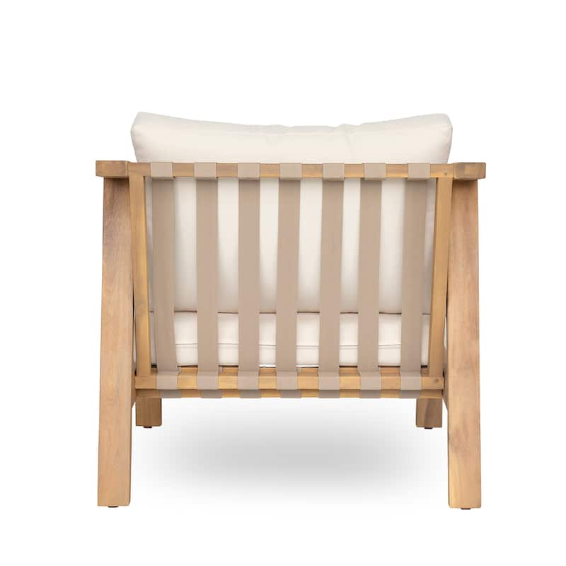 Christopher Knight Home- Alex Outdoor 4-Piece Conversation Set