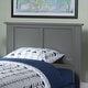 preview thumbnail 52 of 137, Madison Headboard Grey - Twin