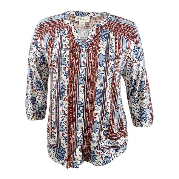 ivory plus size top