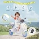 preview thumbnail 19 of 22, 12V Slow Start Two-seater Three Wheels Kids Ride On Electric Motorcycle with Multi-function player&Storage Box for kids Aged 3-6