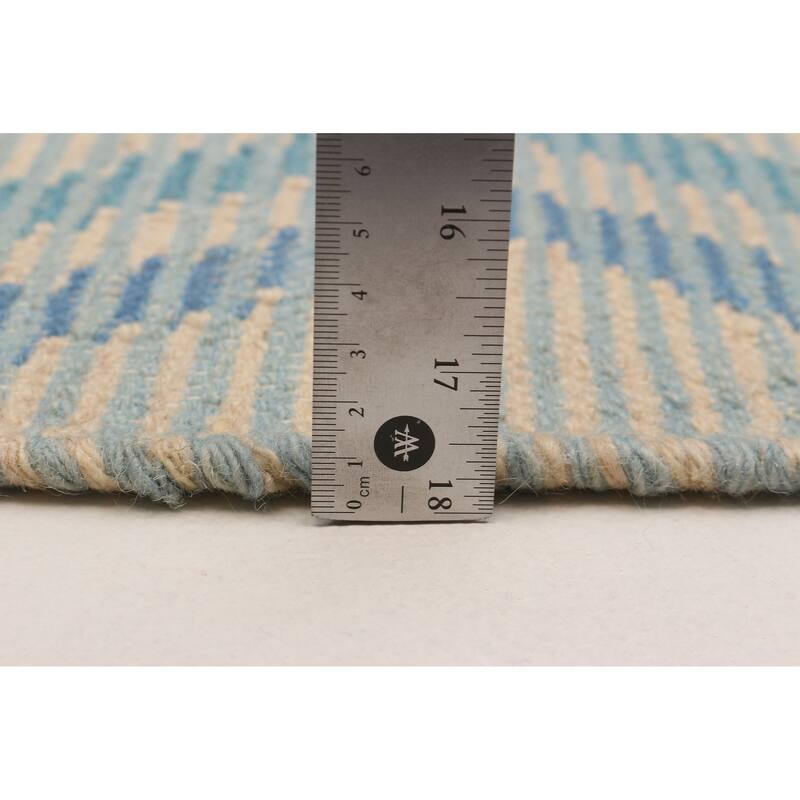 Ankara Blue Kilim 5'2" x 7'9" - 5'2 x 7'9