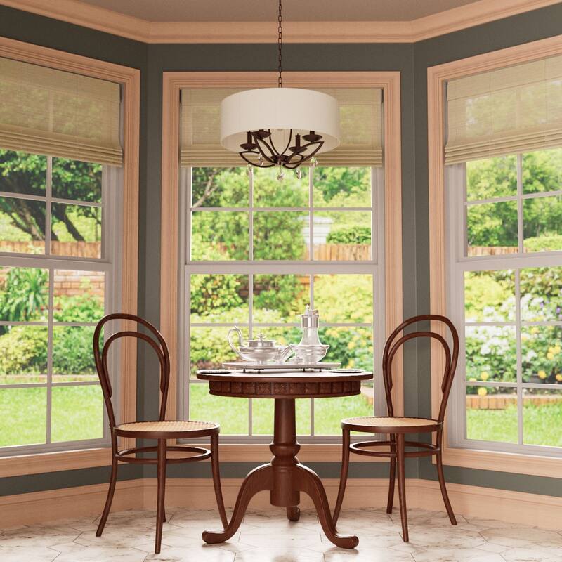 WM48: 3-1/3-in H x 2-2/3-in P x 4-1/4-in F x 96-in L Americraft Solid Hardwood Stain Grade Crown Moulding