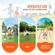 preview thumbnail 28 of 33, Swing Sets for Backyard, Toddler Swing Set Foldable Metal Stand, Easy to Assemble, Swingset Indoor/Outdoor