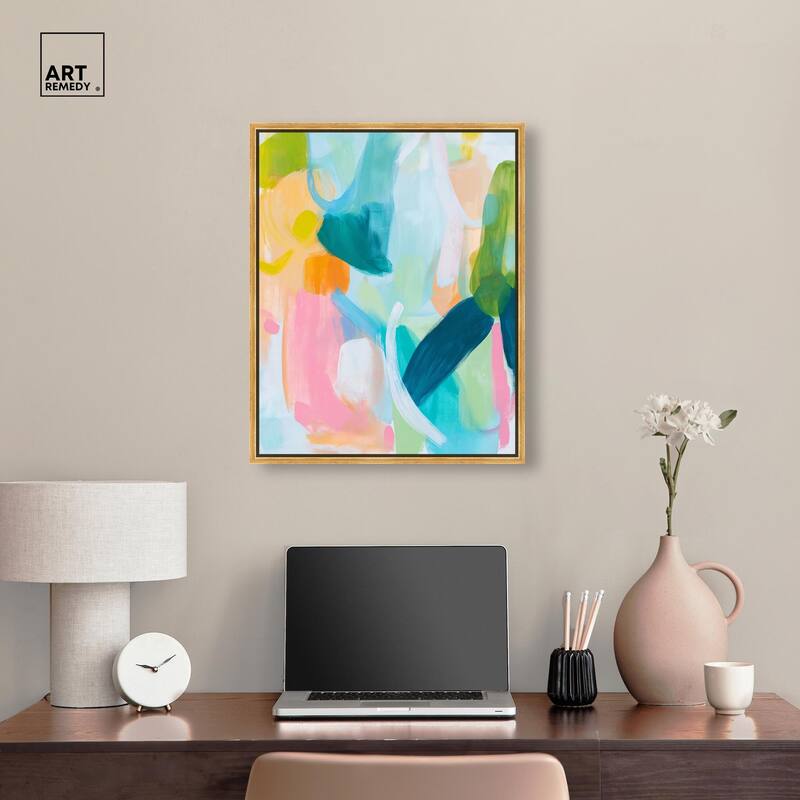 Layered Lush II Canvas by Art Remedy