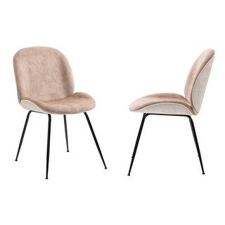 Upholstered Dining Chair With Metal Legs Set Of 2 - Bed Bath & Beyond ...