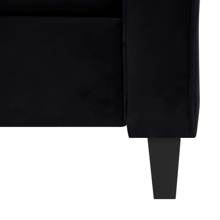 Raelynn Button Tufted Sofa Affordable Modern Sofa - Microfiber Couch for Small Spaces, Living Room, Bedroom