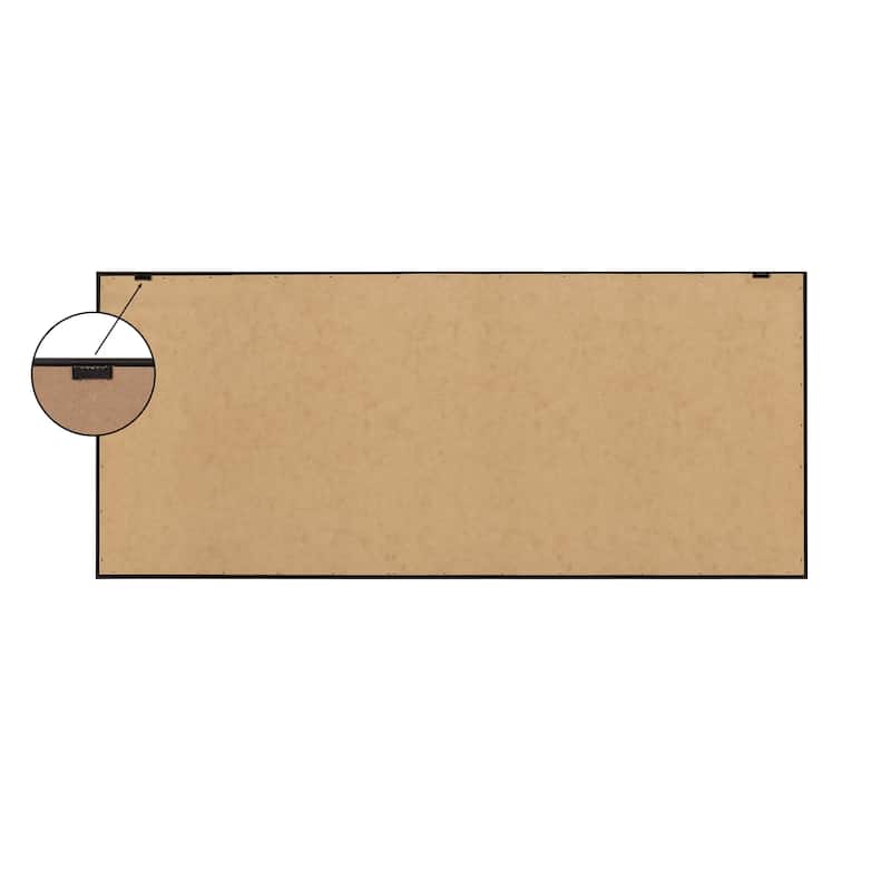 Kate and Laurel Sylvie Texas Cow Frame Canvas by Creative Bunch Studio