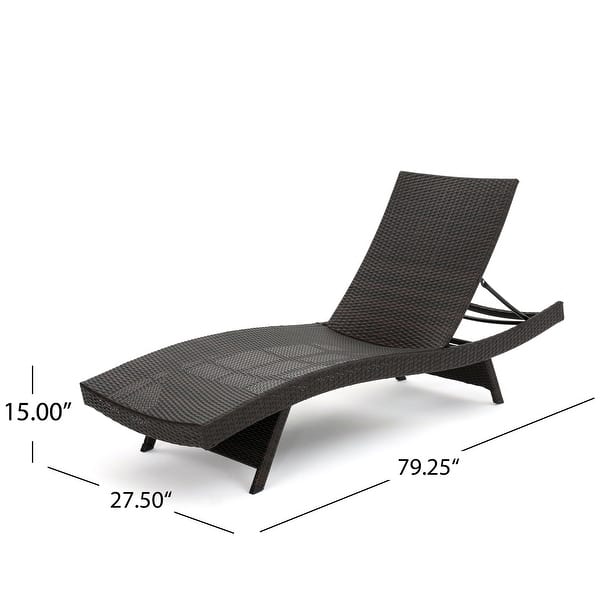dimension image slide 2 of 7, Vilano 3-piece Outdoor Cushioned Lounge Set by Havenside Home