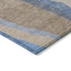 Machine Washable Indoor/ Outdoor Abstract Contemporary Chantille Rug