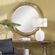 preview thumbnail 2 of 3, Uttermost Mariner Natural Round Mirror - 47" dia