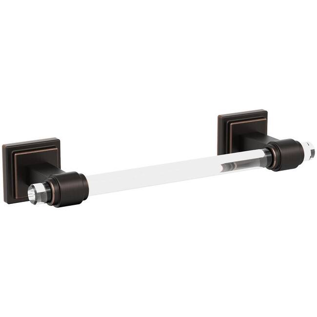 Amerock Glacio 8" Towel Bar - Oil Rubbed Bronze