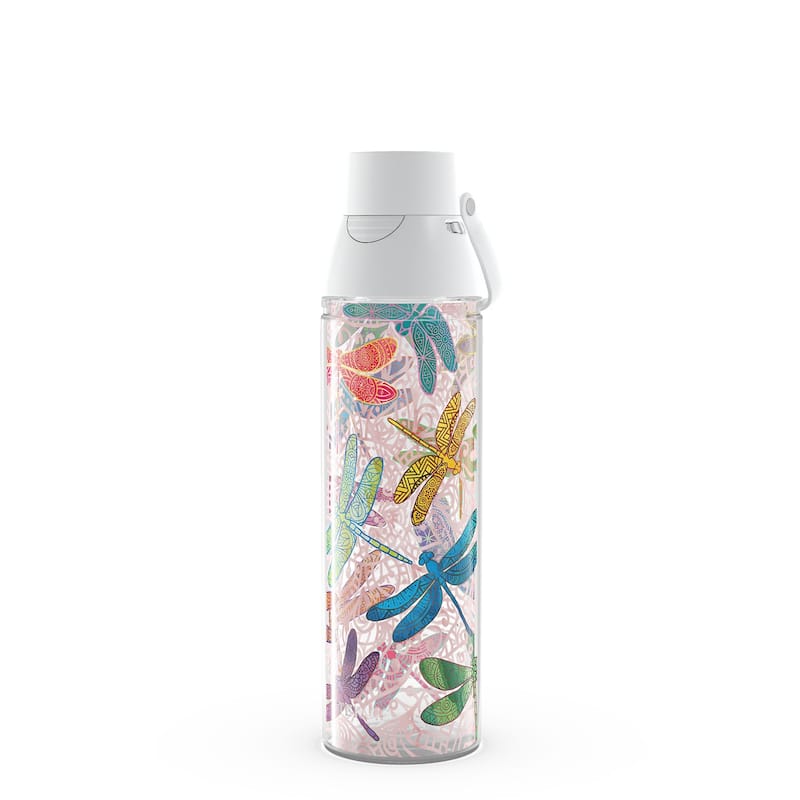 Tervis Dragonfly Mandala Made in USA Double Walled Insulated Travel Tumbler, Classic - 24oz Venture Lite Water Bottle - 24oz Venture Lite Water Bottle