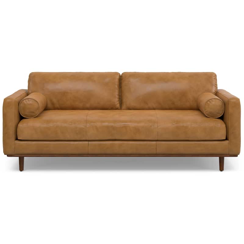 WYNDENHALL Brixley 89 inch Wide Mid-Century Modern Sofa - 88.8" W x 38.25" D x 34" H 