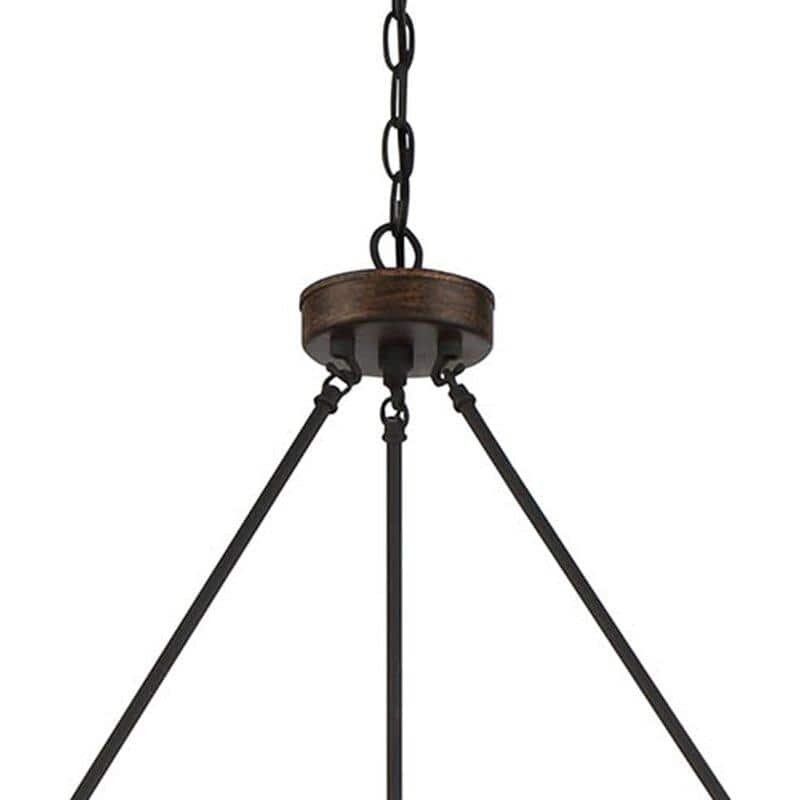 Allegray 12-light Farmhouse Faux Wood Wagon Wheel Chandelier with UL Certified - 42 inches