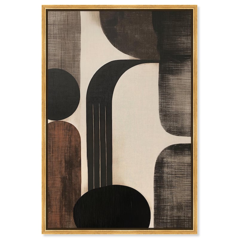 Vestiges of the Leader II Canvas by Art Remedy - Gold - 30" x 45"