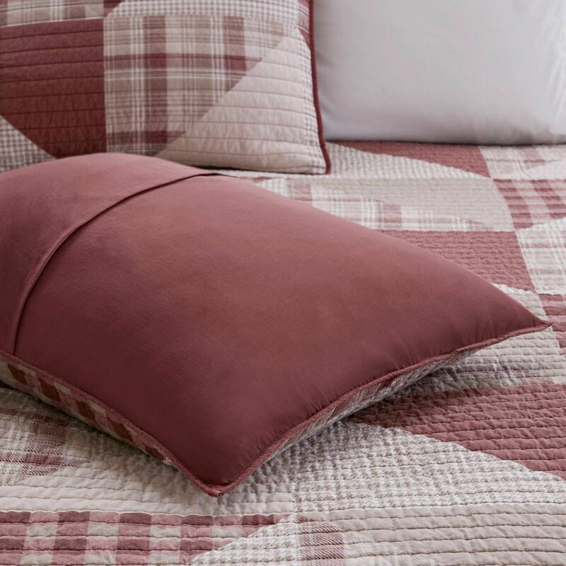 Woolrich Olsen 3 Piece Oversized Cotton Quilt Set