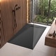 preview thumbnail 30 of 34, ANZZI Borderless Series 59 in. Barrier-Free Curbless Shower Base with Reversible Drain, Slip-Resistant & ADA Compliant