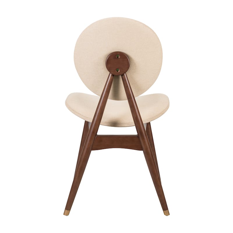 Christopher Knight Home - Nomi Modern Upholstered Indoor Dining Chair with Curved Back Support