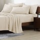 preview thumbnail 26 of 43, Swift Home Premium Ultra Soft Microfiber 6-Piece Sheet Set with Extra Pillowcases California King - Cream
