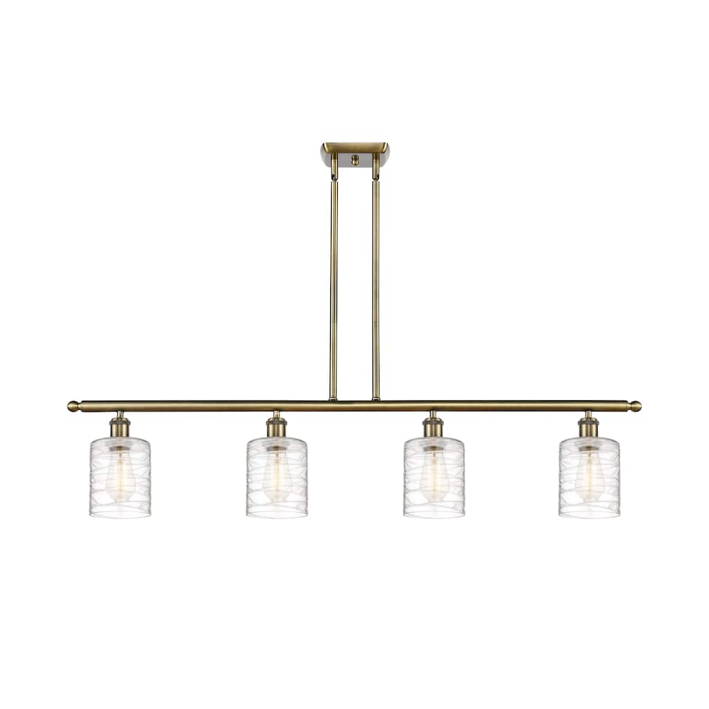 Innovations Lighting Ballston Cobbleskill - 4 Light 48" Island Light