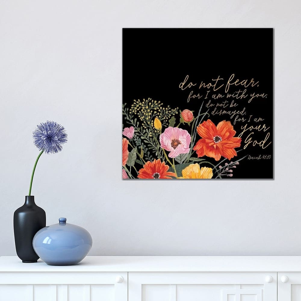 iCanvas "Floral Faith III" by Studio W Canvas Print