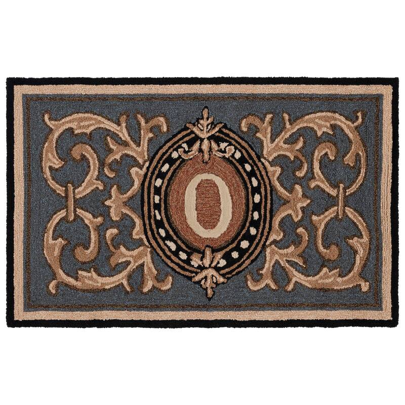 SAFAVIEH Handmade Monogram Griseldis Casual Rug